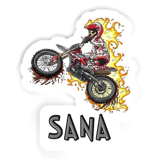 Sana Autocollant Dirt Biker Image
