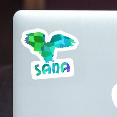 Hibou Autocollant Sana Laptop Image