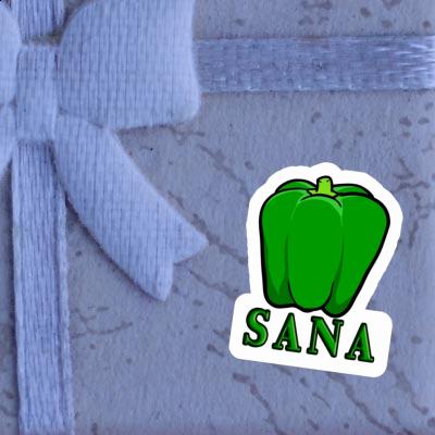Poivron Autocollant Sana Notebook Image