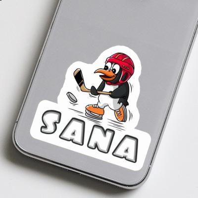 Sticker Penguin Sana Notebook Image