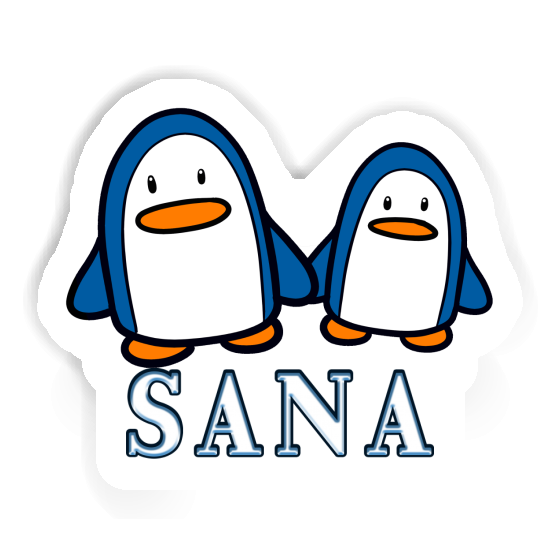 Autocollant Sana Pingouin Notebook Autocollant Sana Pingouin Gift package Image