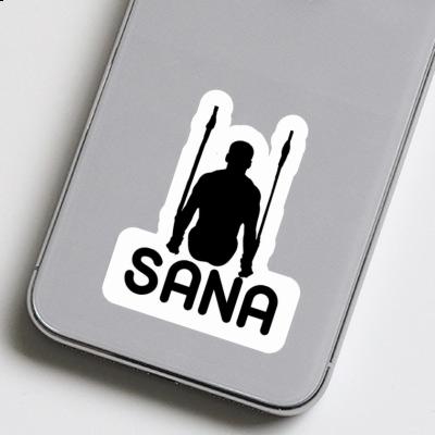 Autocollant Sana Gymnaste aux anneaux Gift package Image
