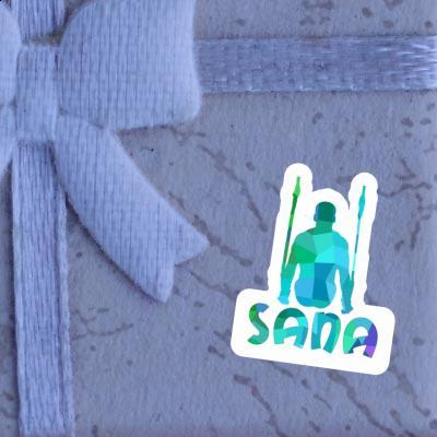 Sana Autocollant Gymnaste aux anneaux Notebook Sana Autocollant Gymnaste aux anneaux Gift package Image