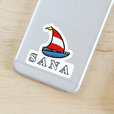 Autocollant Sana Voilier Autocollant Sana Voilier Image