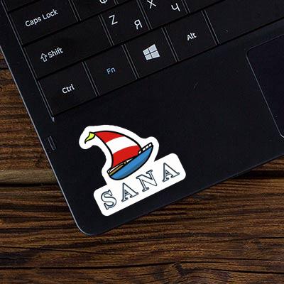Sticker Sailboat Sana Notebook Sticker Sailboat Sana Gift package Image