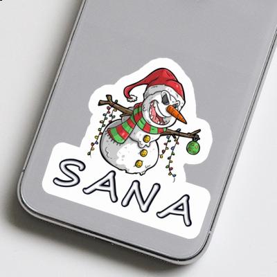Sticker Sana Schneemann Notebook Sticker Sana Schneemann Gift package Image