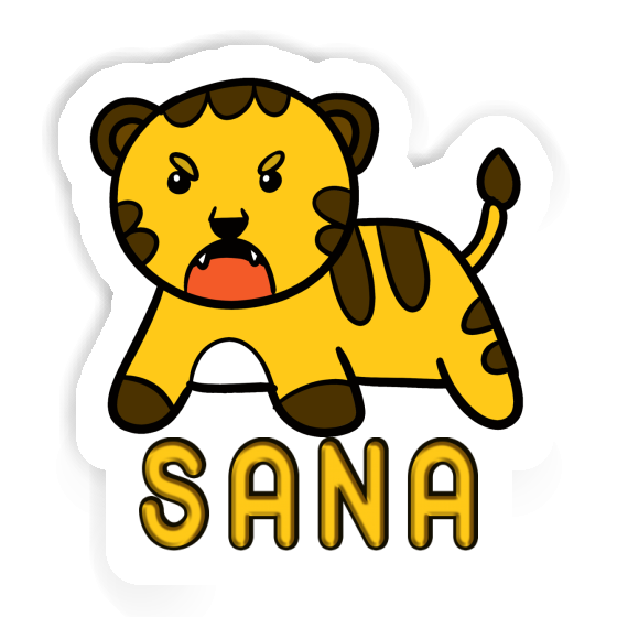 Sana Autocollant Bébé tigre Notebook Sana Autocollant Bébé tigre Gift package Image