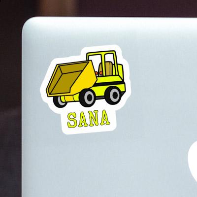 Sticker Front Tipper Sana Notebook Sticker Front Tipper Sana Gift package Image