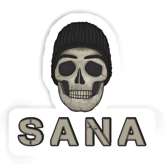 Autocollant Sana Tête de mort Notebook Autocollant Sana Tête de mort Gift package Image