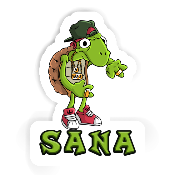 Autocollant Tortue Sana Autocollant Tortue Sana Image