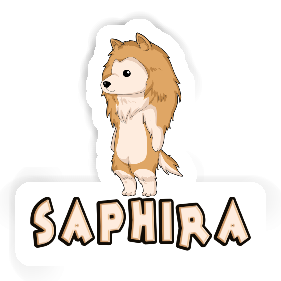 Saphira Autocollant Colley Notebook Saphira Autocollant Colley Gift package Image