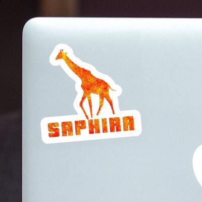Giraffe Sticker Saphira Notebook Giraffe Sticker Saphira Gift package Image