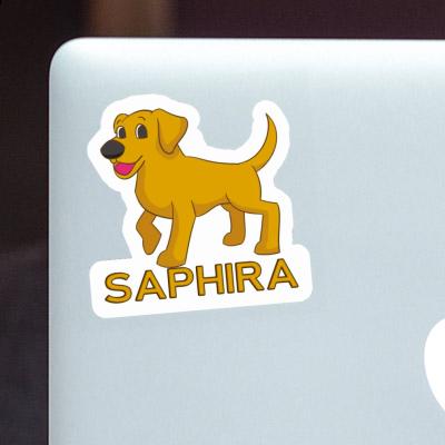 Aufkleber Saphira Hund Notebook Aufkleber Saphira Hund Notebook Image