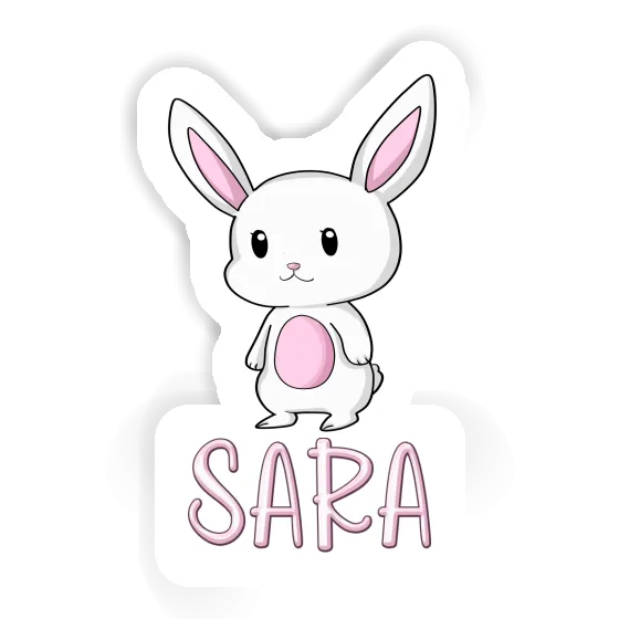 Sara Sticker Rabbit Notebook Image