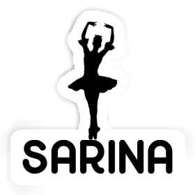 Sarina Autocollant Ballerine Image