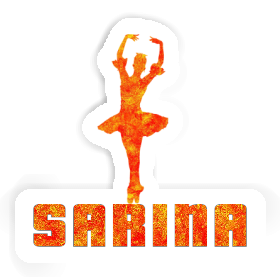 Sarina Autocollant Ballerine Image