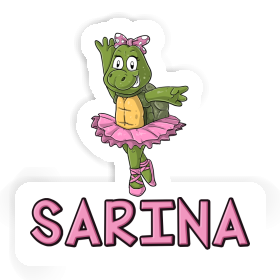 Autocollant Sarina Tortue Image