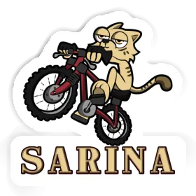 Sticker Bicycle Sarina Image