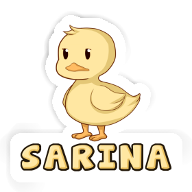 Sarina Autocollant Canard Image