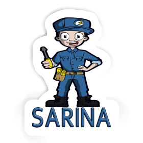 Sarina Autocollant Électricien Image