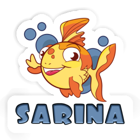 Autocollant Sarina Poisson Image