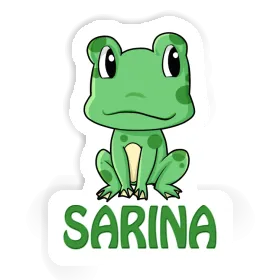Frog Sticker Sarina Image