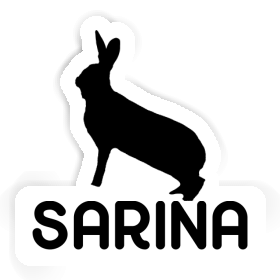 Sarina Autocollant Lapin Image