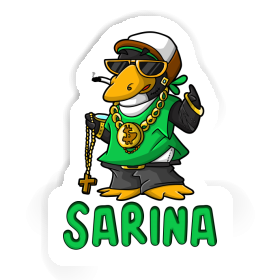 Autocollant Pingouin hip-hop Sarina Image