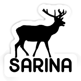 Autocollant Sarina Cerf Image