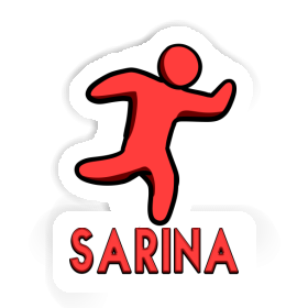 Autocollant Sarina Joggeur Image