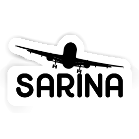 Avion Autocollant Sarina Image