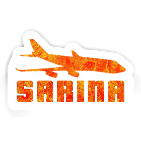 Jumbo-Jet Autocollant Sarina Image