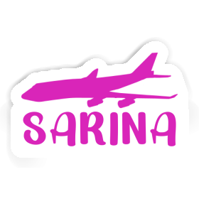 Jumbo-Jet Autocollant Sarina Image