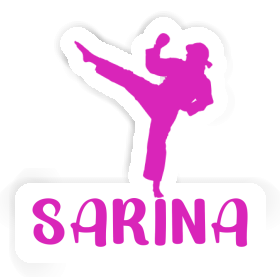 Autocollant Sarina Karatéka Image