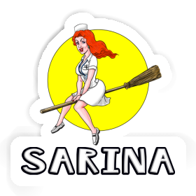 Autocollant Sorcière Sarina Image
