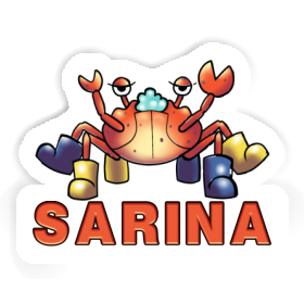 Sarina Autocollant Crabe Image