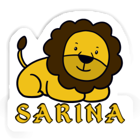 Sarina Autocollant Lion Image