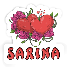 Autocollant Sarina Cœur Image