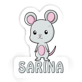 Autocollant Sarina Souris Image