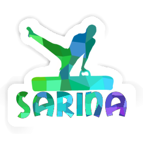Autocollant Gymnaste Sarina Image