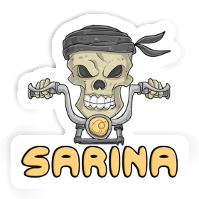 Autocollant Sarina Motard Image
