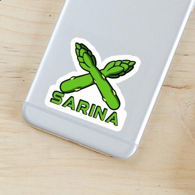 Sticker Asparagus Sarina Notebook Sticker Asparagus Sarina Gift package Image
