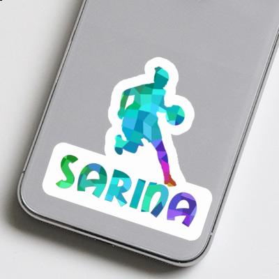 Sarina Sticker Basketball Player Notebook Sarina Sticker Basketball Player Gift package Image
