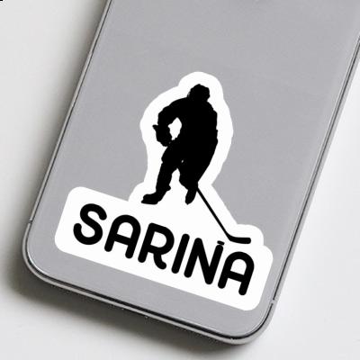 Sticker Hockey Player Sarina Laptop Sticker Hockey Player Sarina Laptop Image