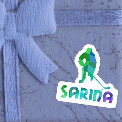 Autocollant Joueur de hockey Sarina Notebook Autocollant Joueur de hockey Sarina Gift package Image