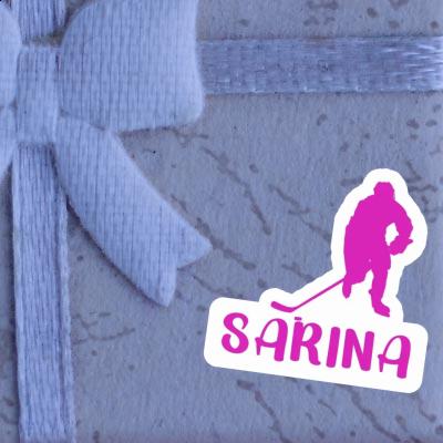Autocollant Sarina Joueuse de hockey Notebook Autocollant Sarina Joueuse de hockey Gift package Image