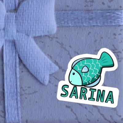 Autocollant Sarina Poisson Autocollant Sarina Poisson Image