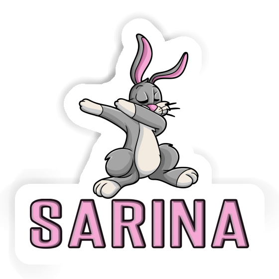 Sticker Dabbing Hare Sarina Sticker Dabbing Hare Sarina Image