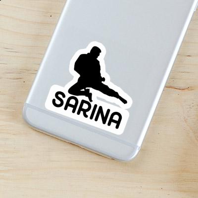 Sticker Karateka Sarina Notebook Sticker Karateka Sarina Notebook Image