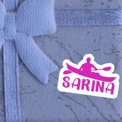 Kayaker Sticker Sarina Kayaker Sticker Sarina Image
